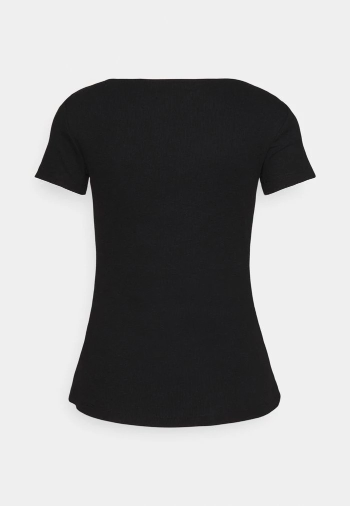 T-Shirt ANNA FIELD Anna Field Basic T-shirt Noir Femme | UTL-4496231